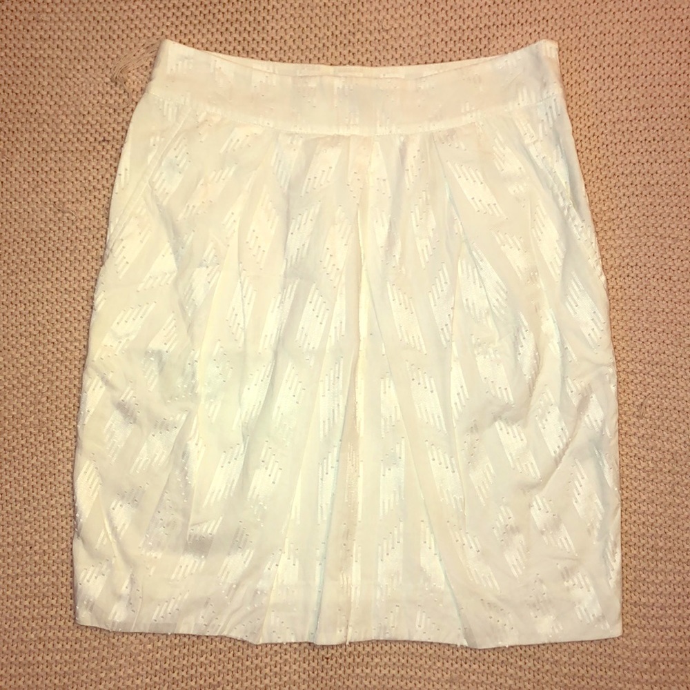 The Limited white pencil skirt XS